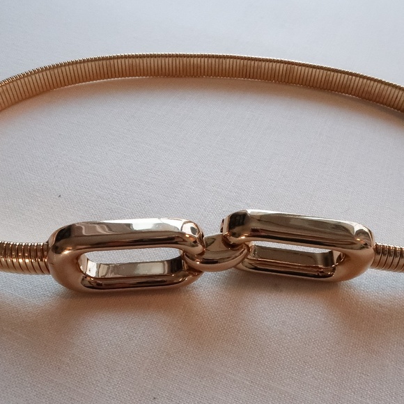 Gold Metal Waist Belt - Picture 2 of 3